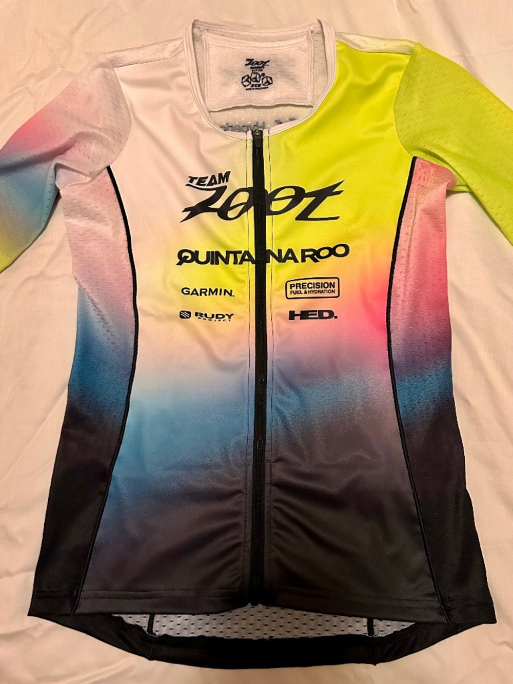 Triathlon jersey and 4” tri shorts